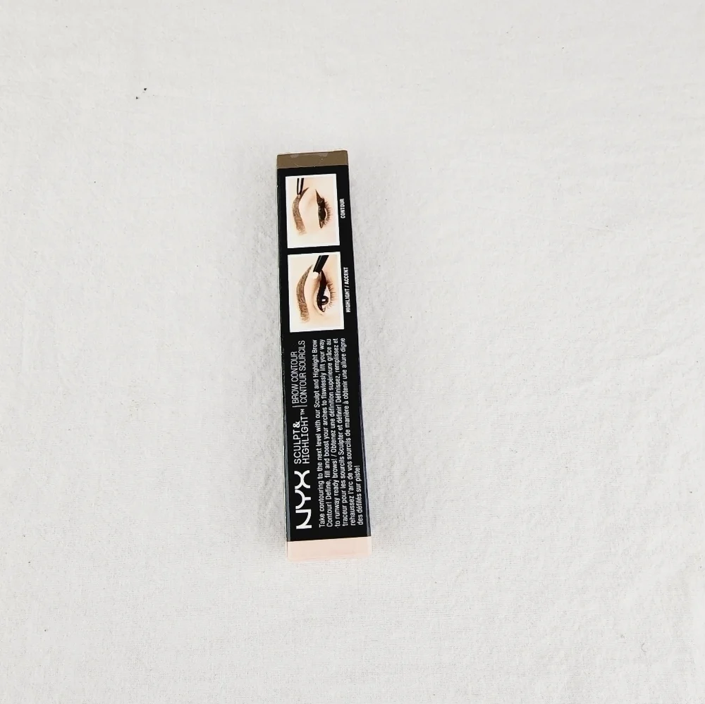 🔥 LAST ONE 🔥NYX  duo sculpt & Highlight brow Contour pen Shade 07